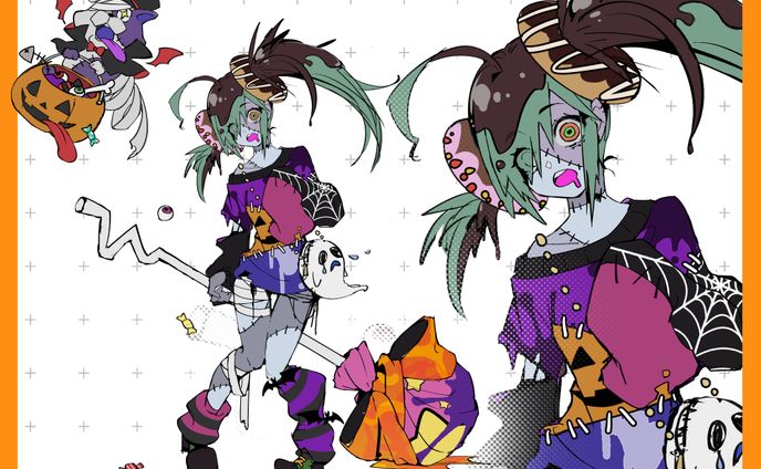 ハロウィン、キャラクターデザイン