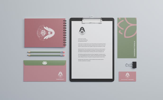 Samsenwittayalai Corporate Identity | Student-Made Design 1