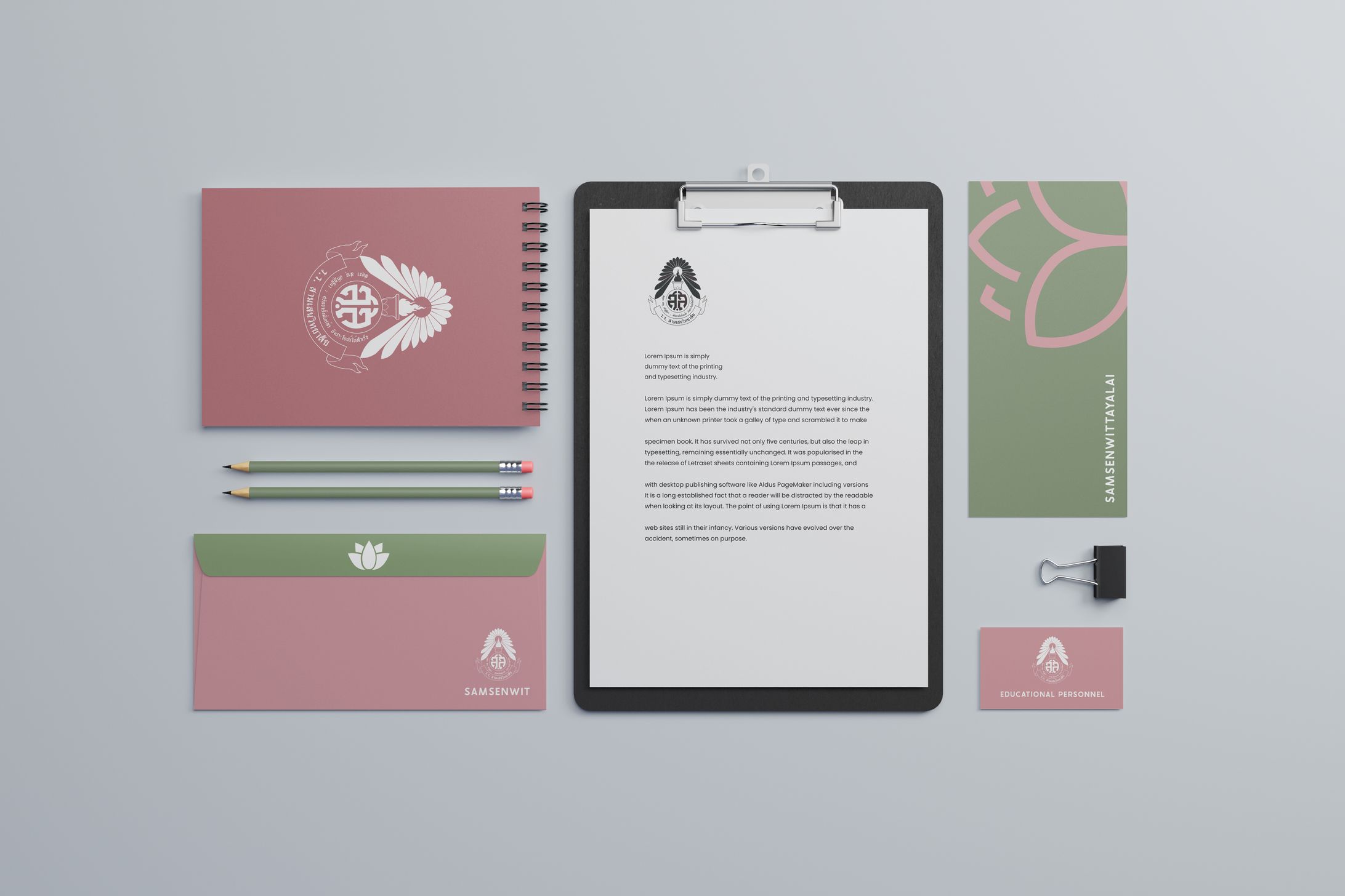 Samsenwittayalai Corporate Identity | Student-Made Design 1-1