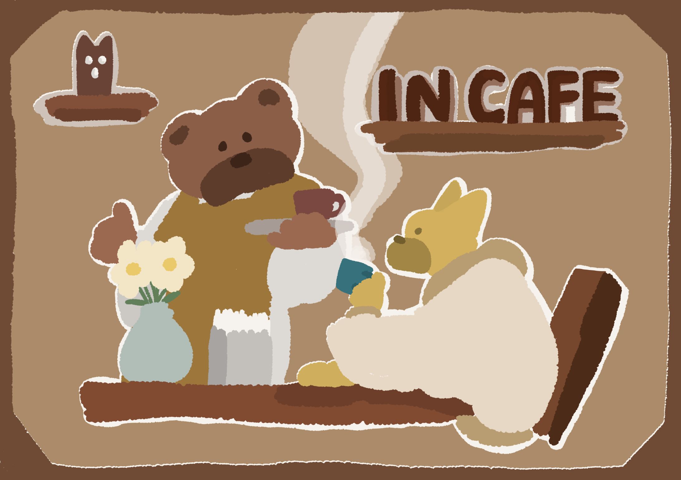 イラスト冊子 IN CAFE-1