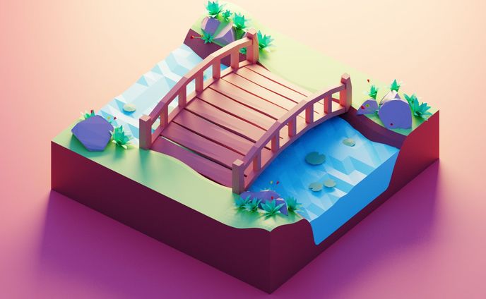 3D Art『Bridge』
