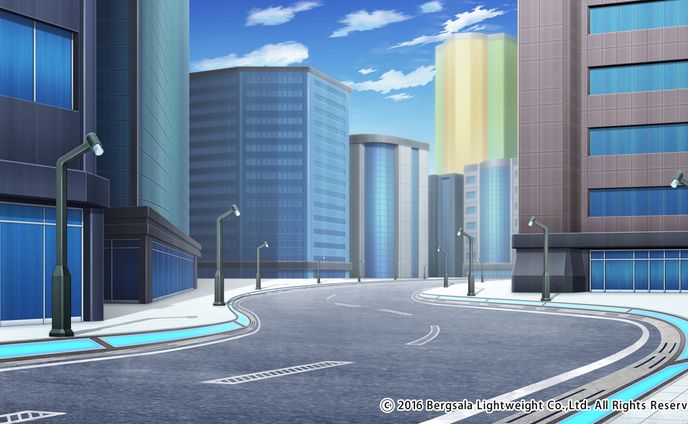 PSVita用ソフト「新星抜擢ドライブガールズ」背景