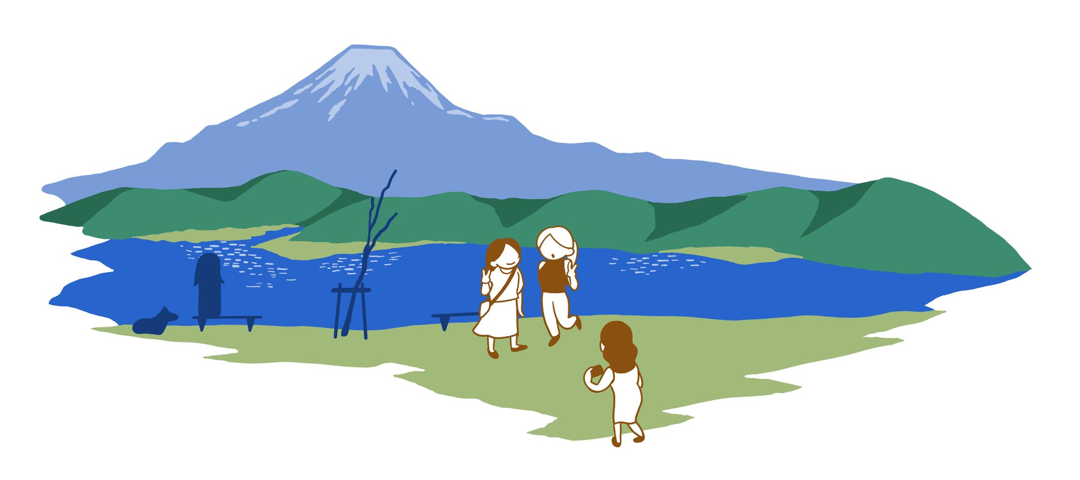 宿泊施設プロモーション用イラスト-1