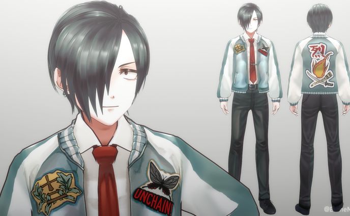 【VRoid】菊治【3Dモデル】