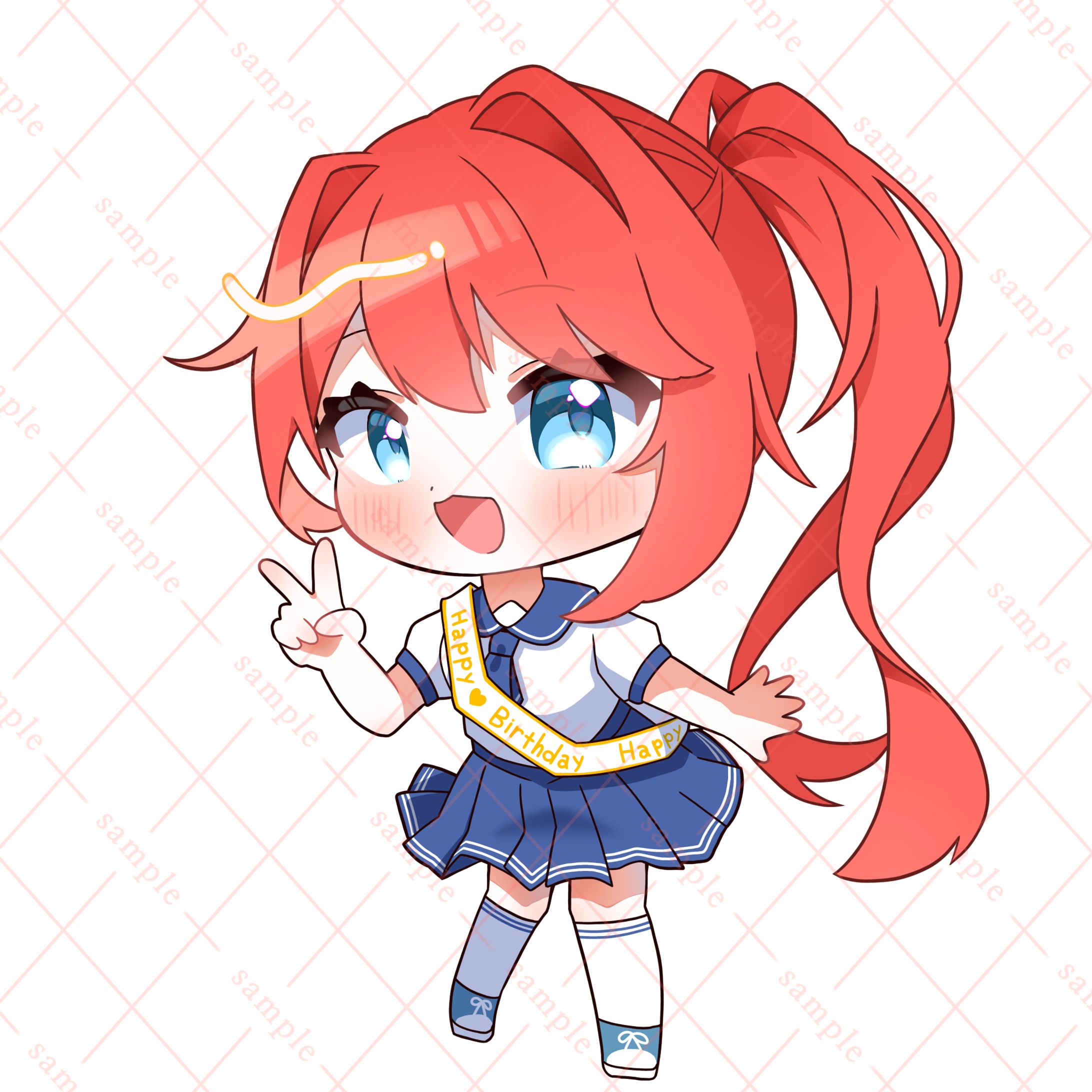 みかん(みかゆ)様 ミニキャライラスト-1