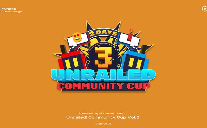 Unrailed Community Cup Vol.3　アートディレクション