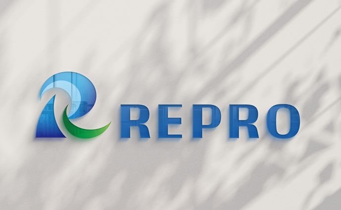 ㈱REPRO様コーポレートロゴ