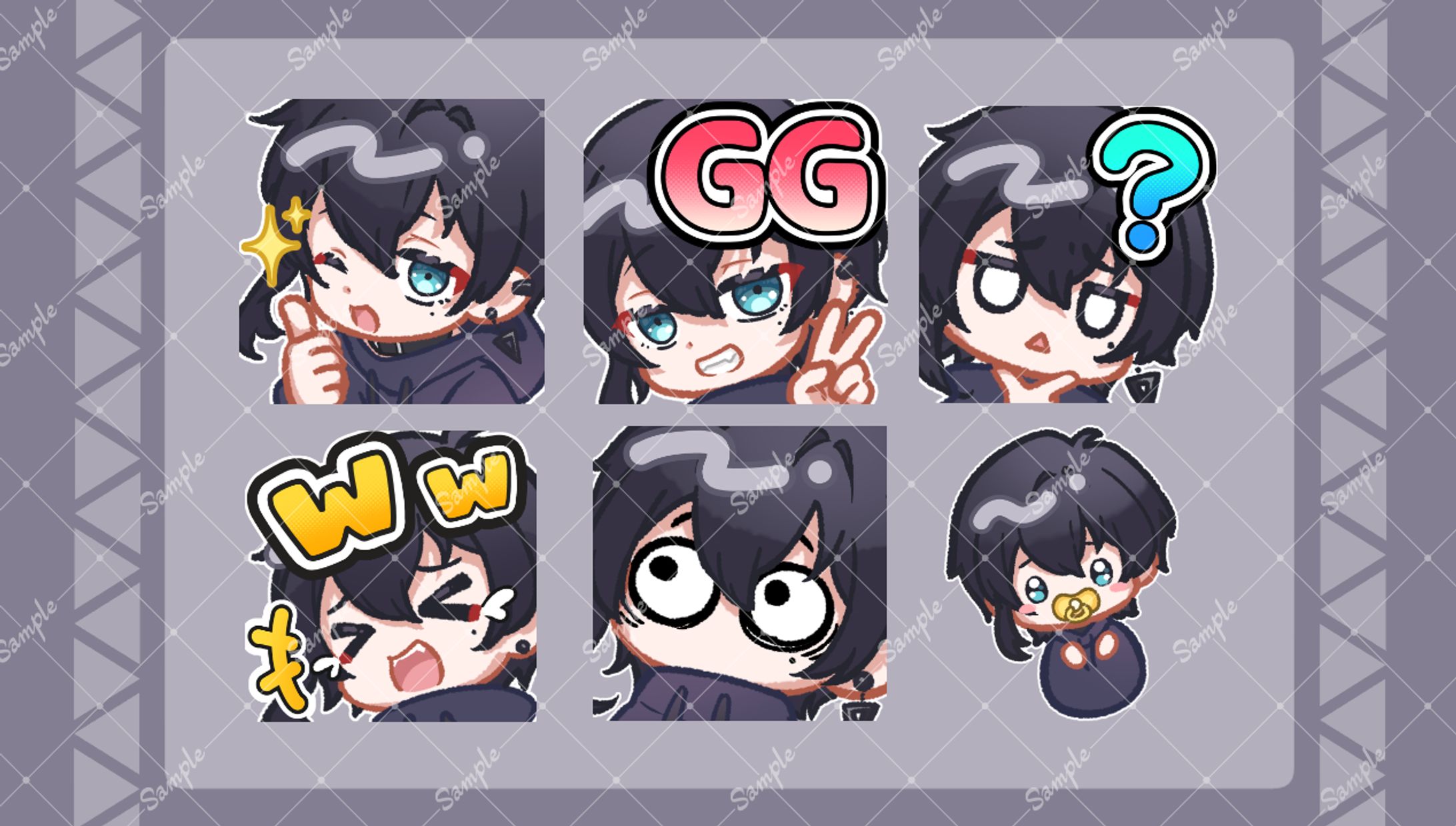 黒瀬玲様　twitchスタンプ-1
