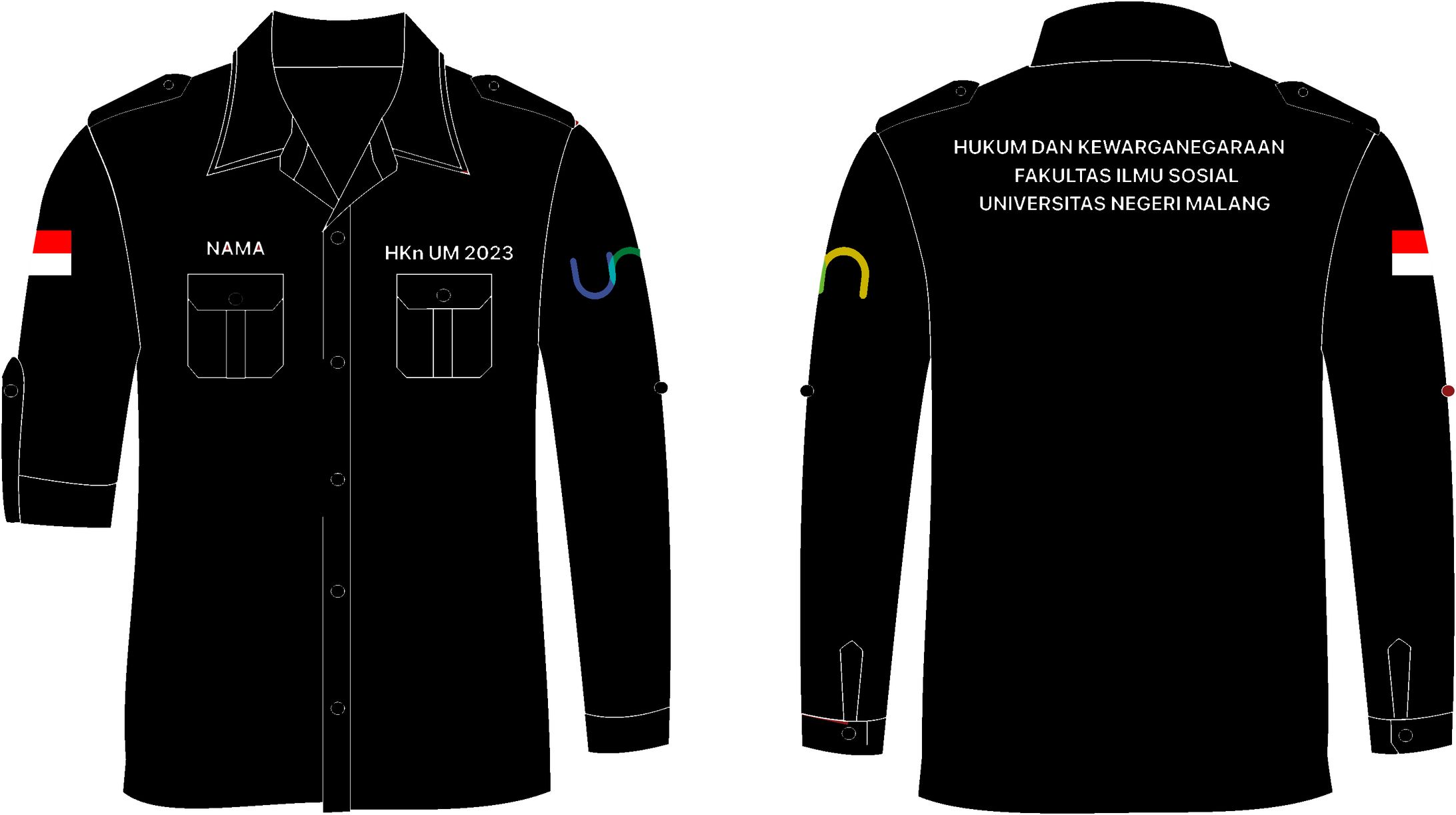 BAJU, KAOS, PDH, DESAIN USED.-1