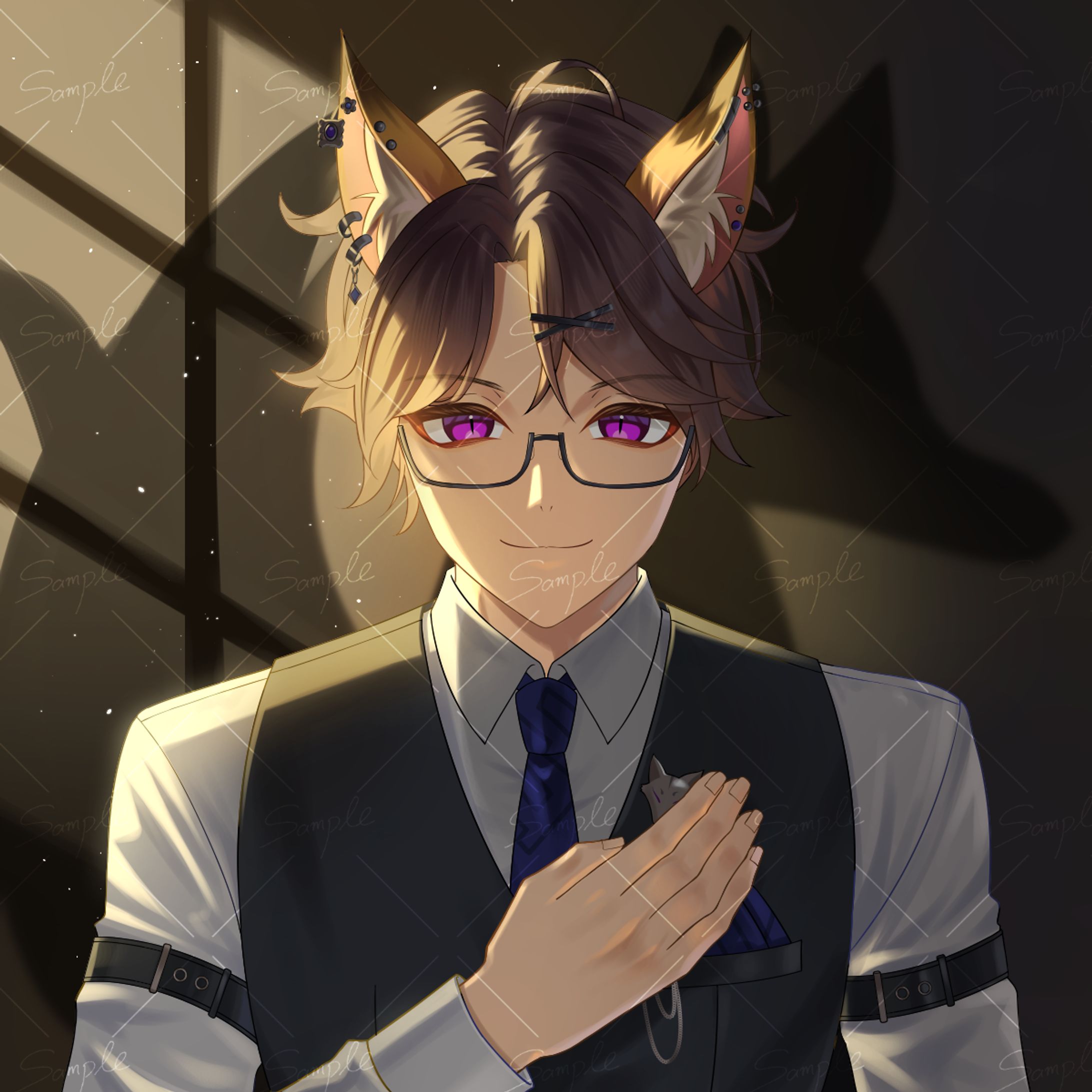 Lapis Live所属:酒々井葉介様 アパレルコラボグッズ用イラスト-1