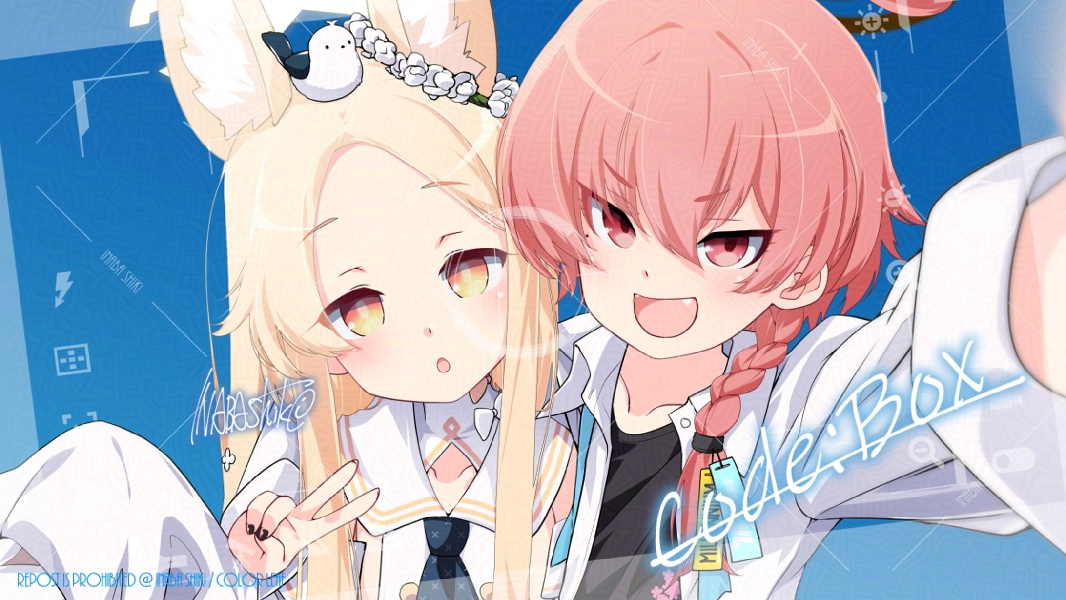 CODE：BOX「百合園セイアx美甘ネル(ブルアカ)」250203-1
