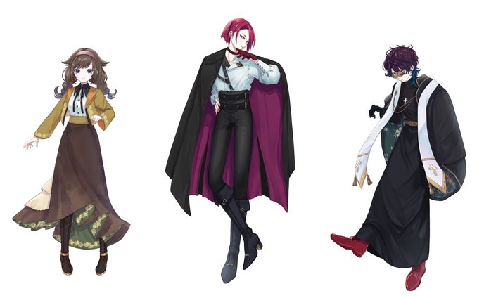 【創作】立ち絵①