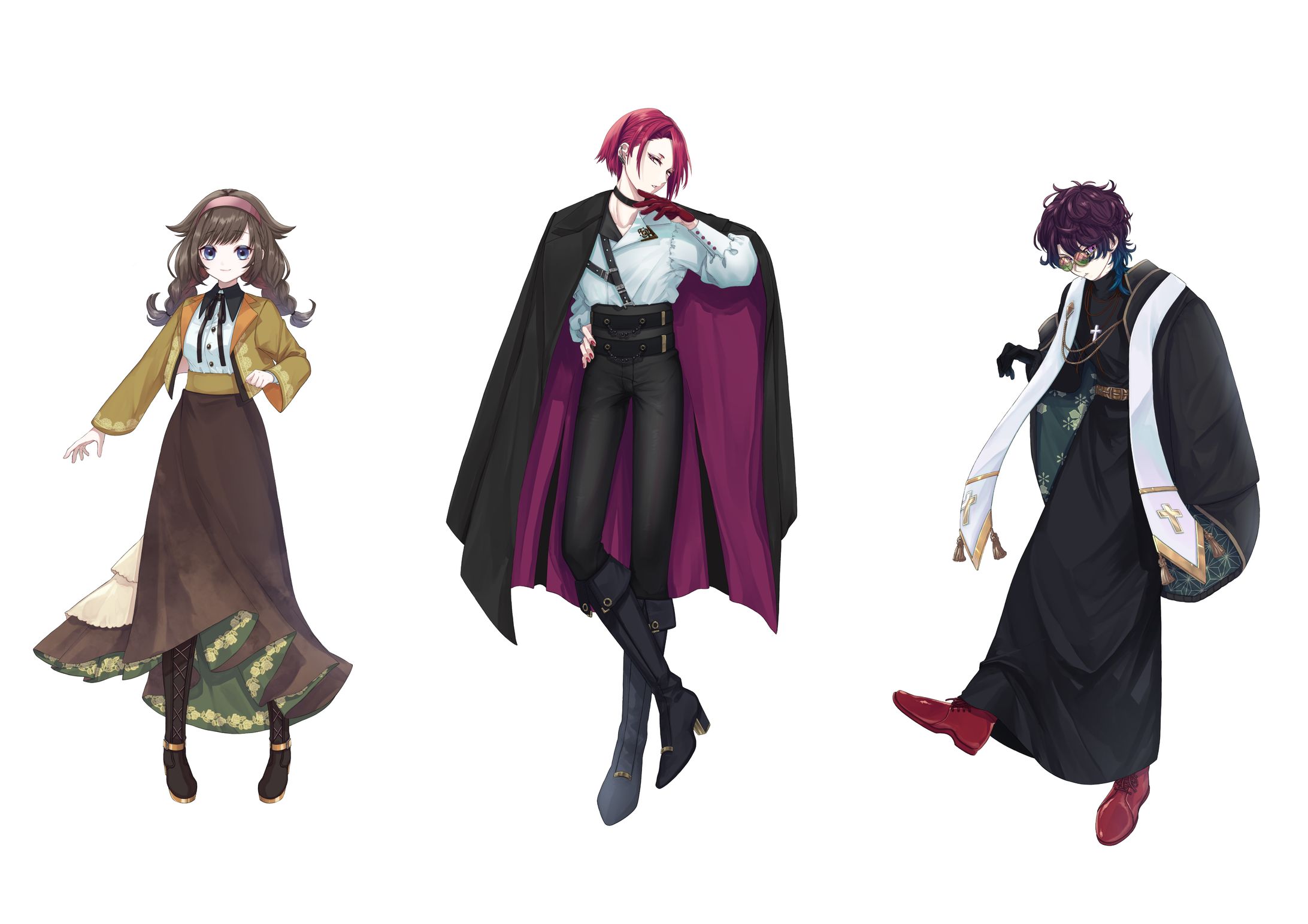 【創作】立ち絵①-1