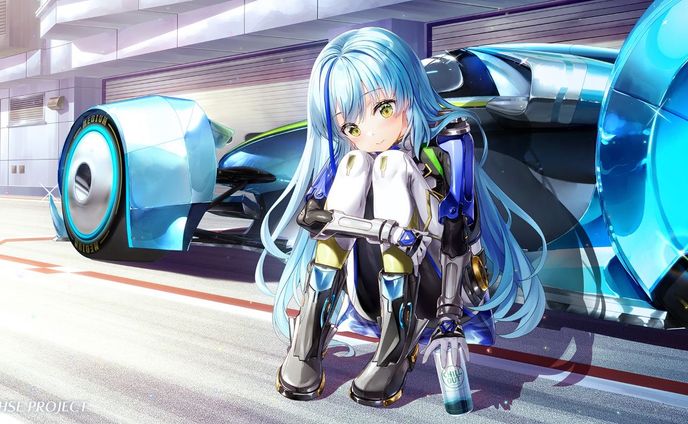 HIGHSPEED Étoile チルアウトコラボイラスト