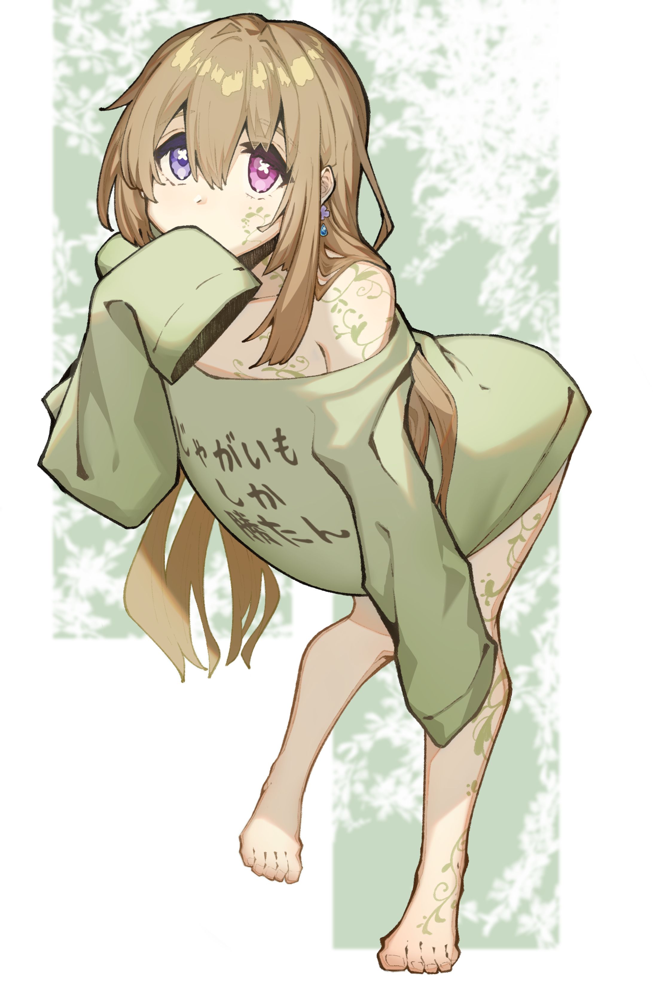 【一枚絵】木ノ宮四葩さんの部屋着-1