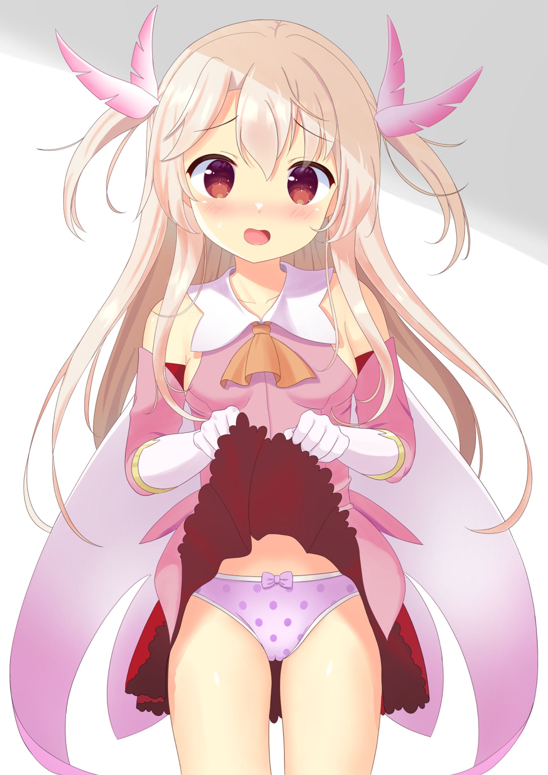 イリヤちゃんチラ見せ-1