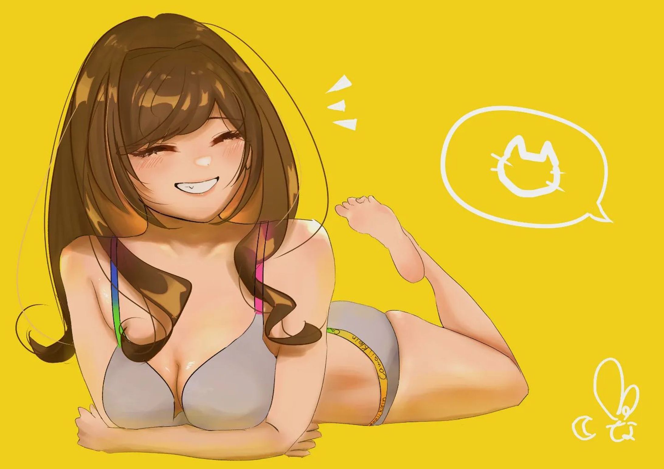 ガールズトーク🐈

#イラスト
#illustration-1