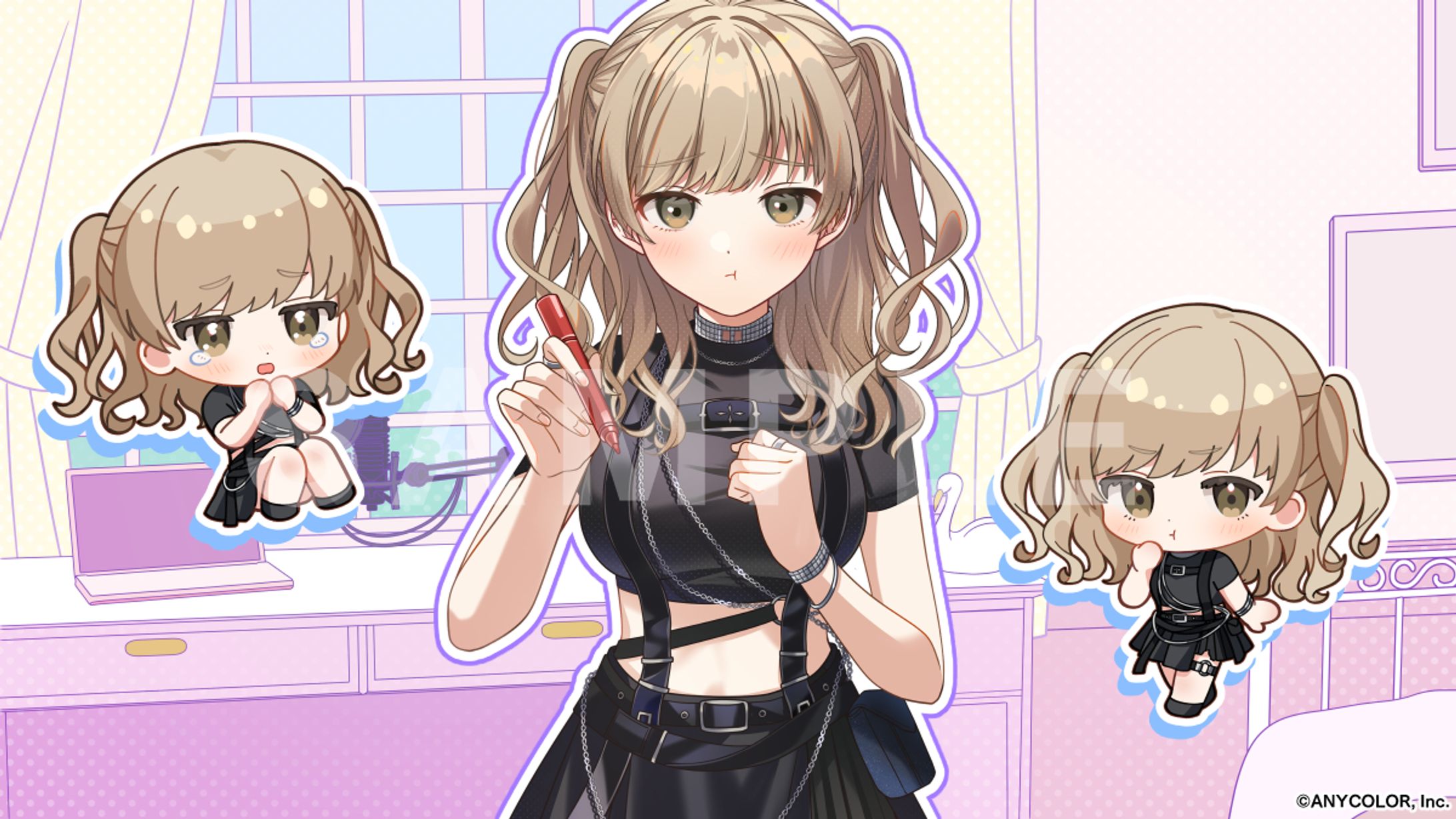 【MV絵】「Booo! 」cover by シスター・クレア(にじさんじ)-1