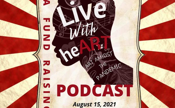 ALAB Live with heART Podcast Pubmat (2021)