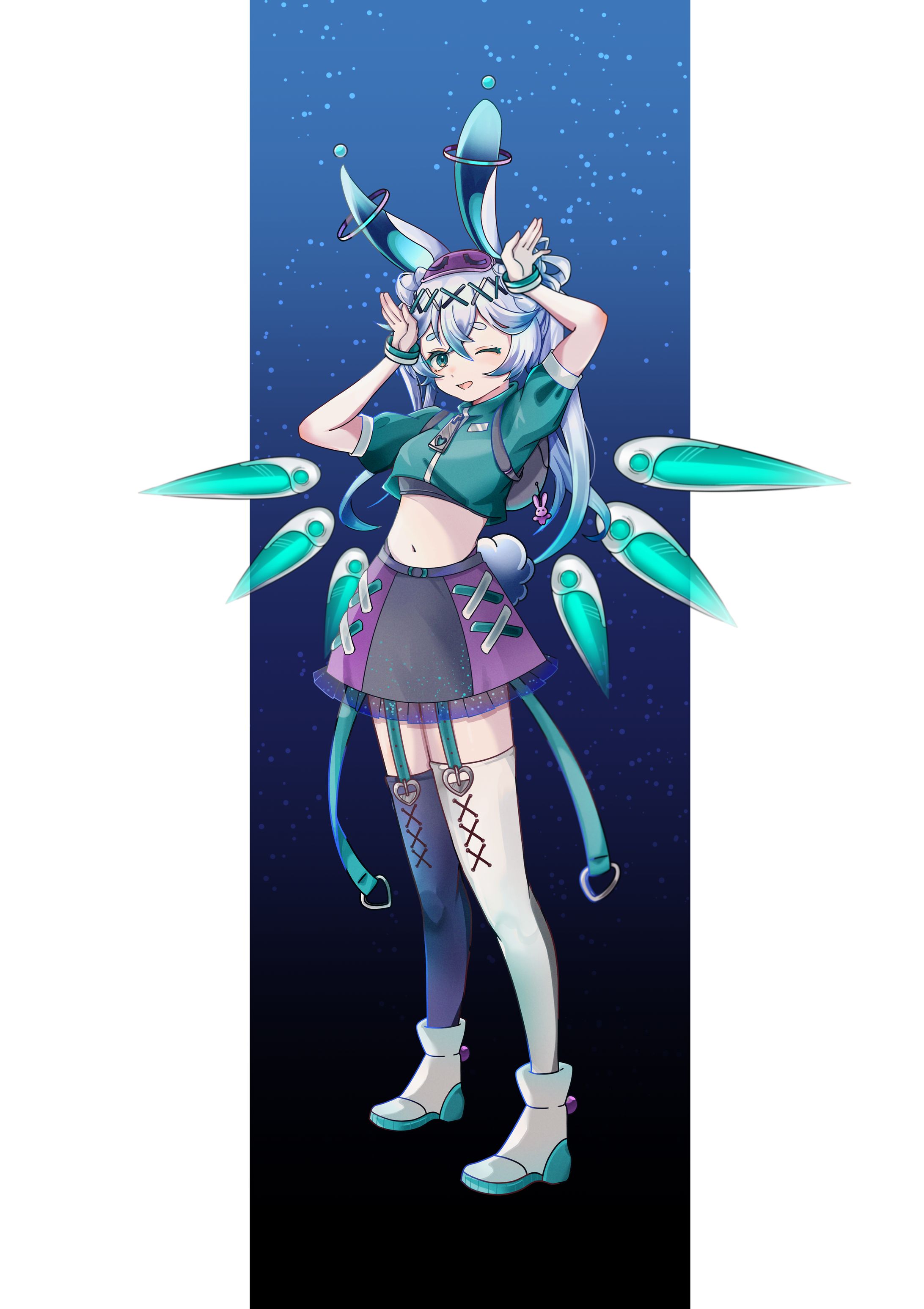 創作イラスト(立ち絵)-1