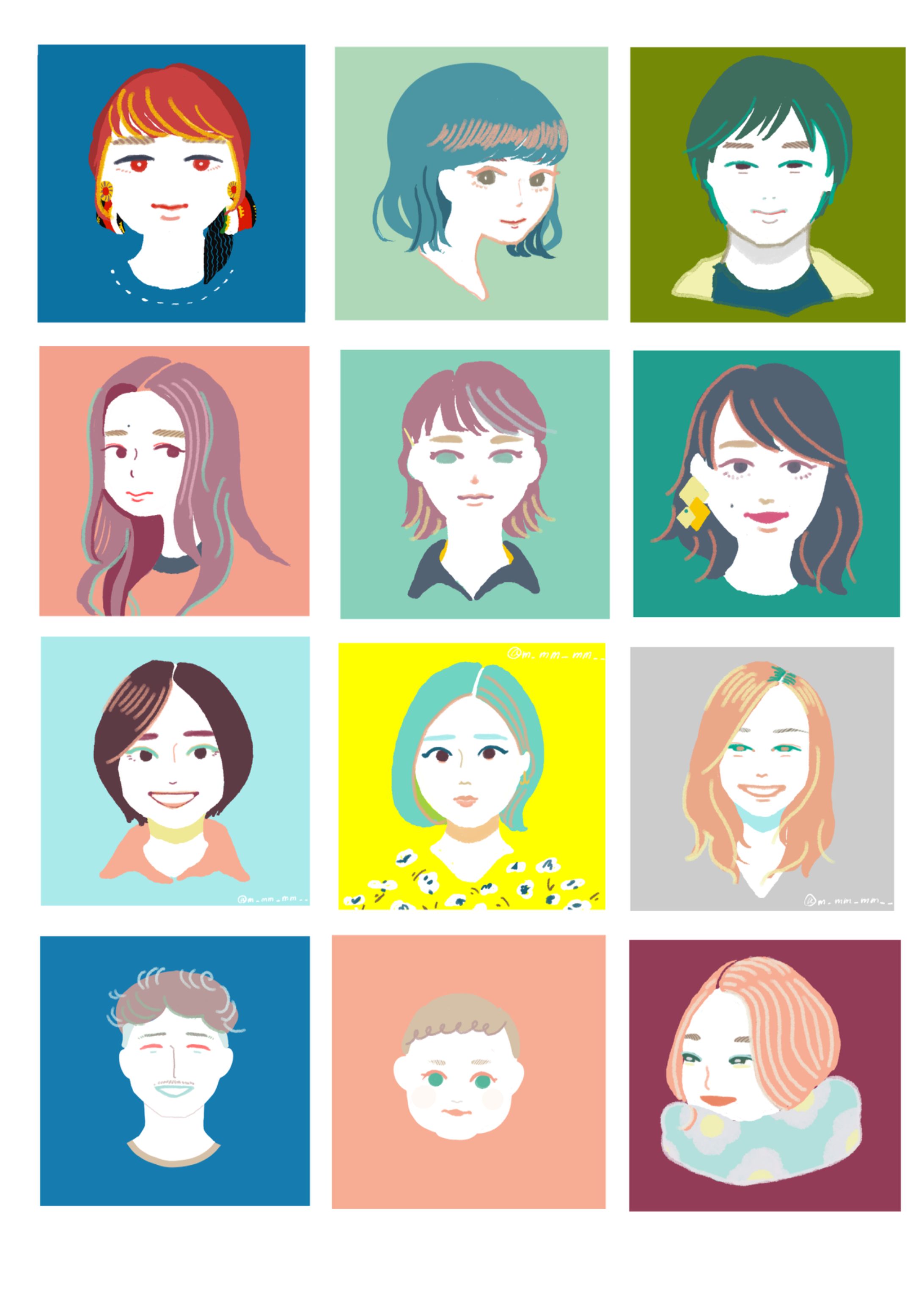 Fabcafe似顔絵イベント-1
