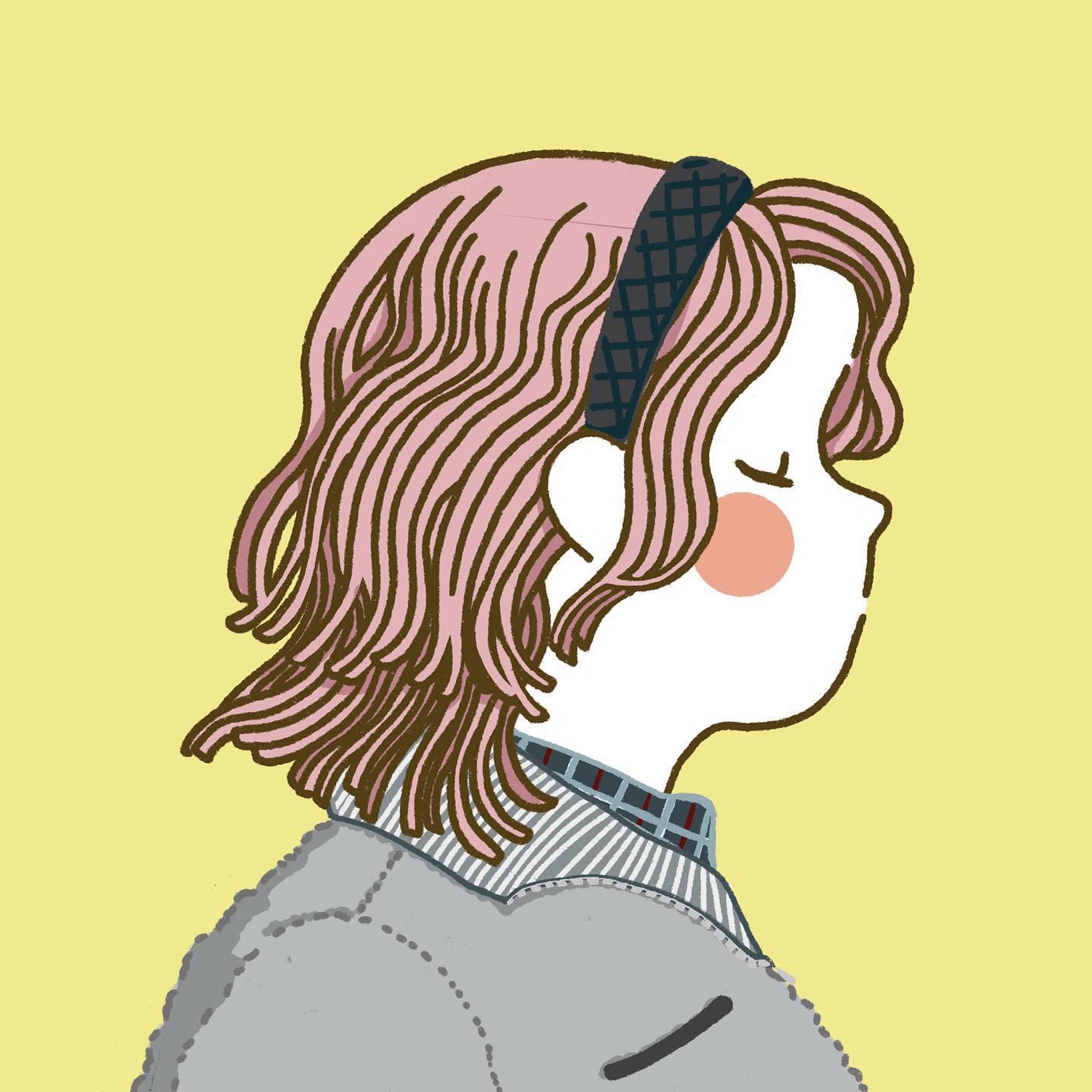 カチューシャウェーブヘアーの女の子

#イラスト#イラストグラム
#procreate#イラストレーター#イラストレーション#女の子の横顔イラスト#女の子イラスト#お仕事募集中#アイコンイラストオーダー#カチューシャ #ピンクヘアー 
#illustrater
#illustrate#illust#illustrationart#illustgram-1