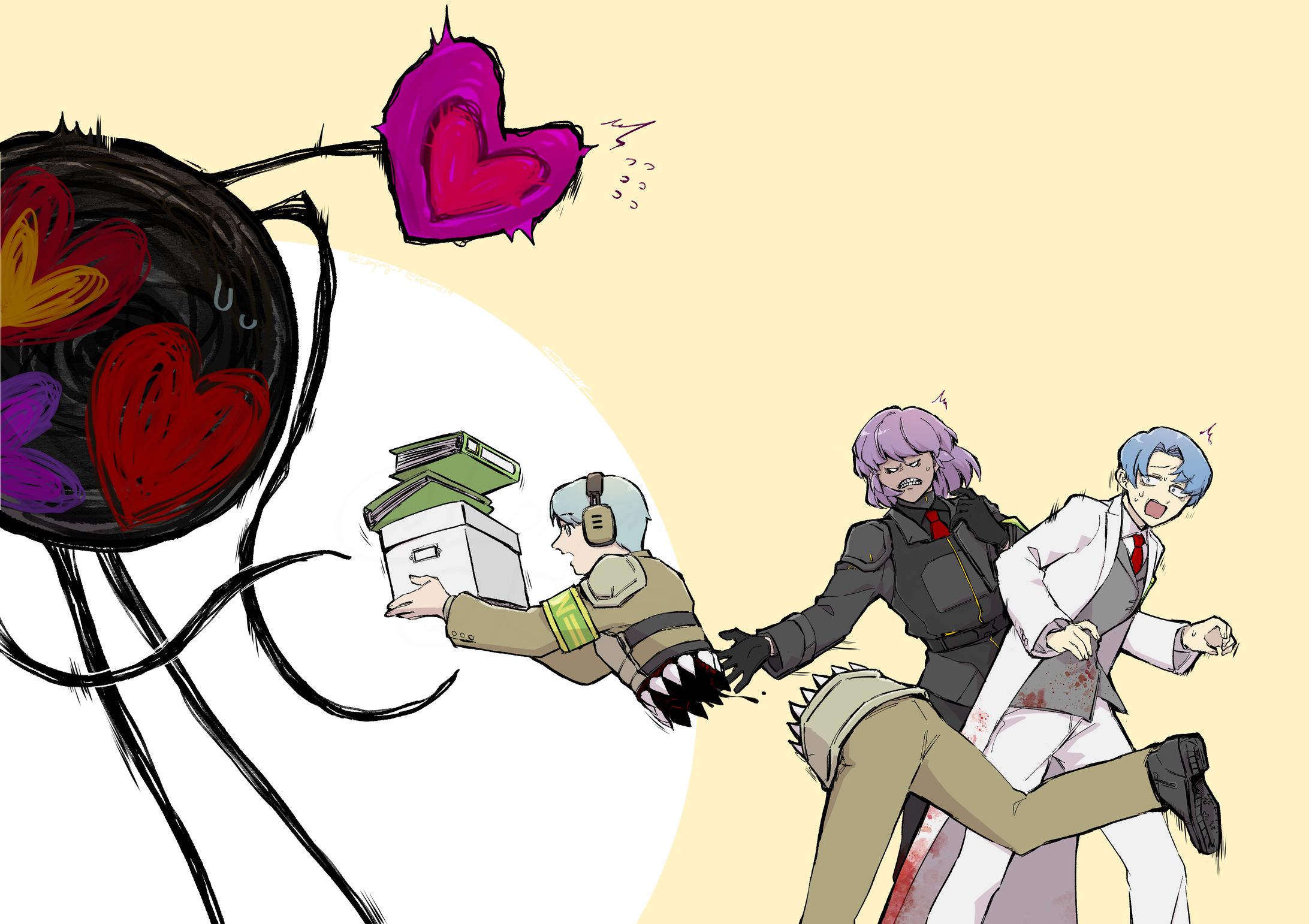 落書き2023～2024【Lobotomy Corporation】-1