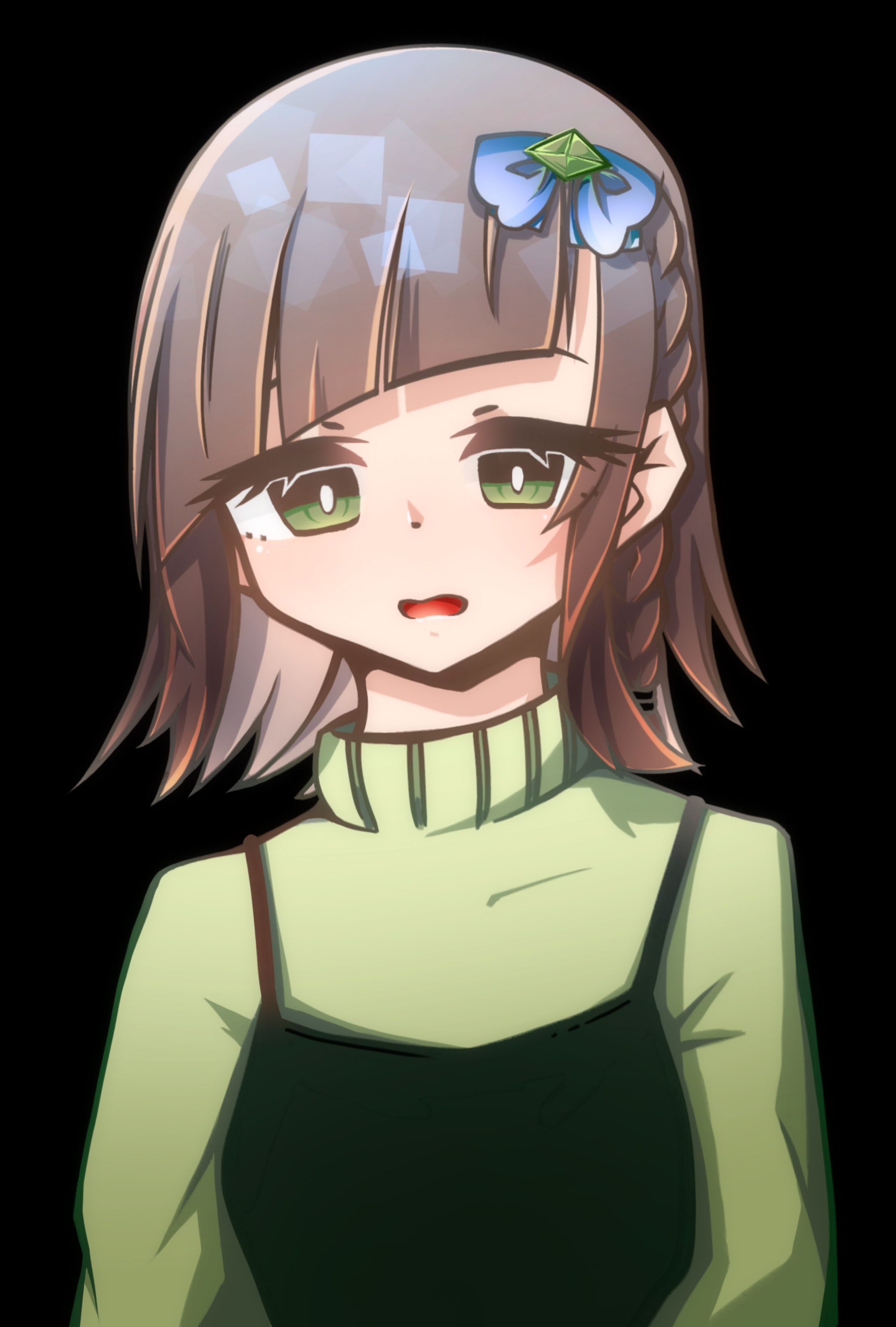 TRPG立ち絵(菊枝瑠璃)-1