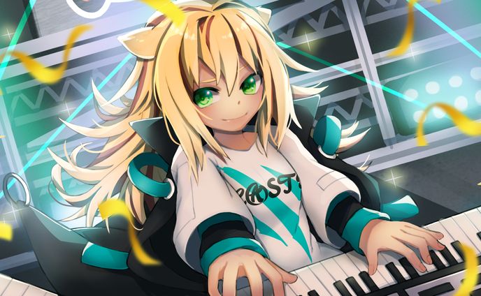 創作バンド_1枚イラスト(Key.)