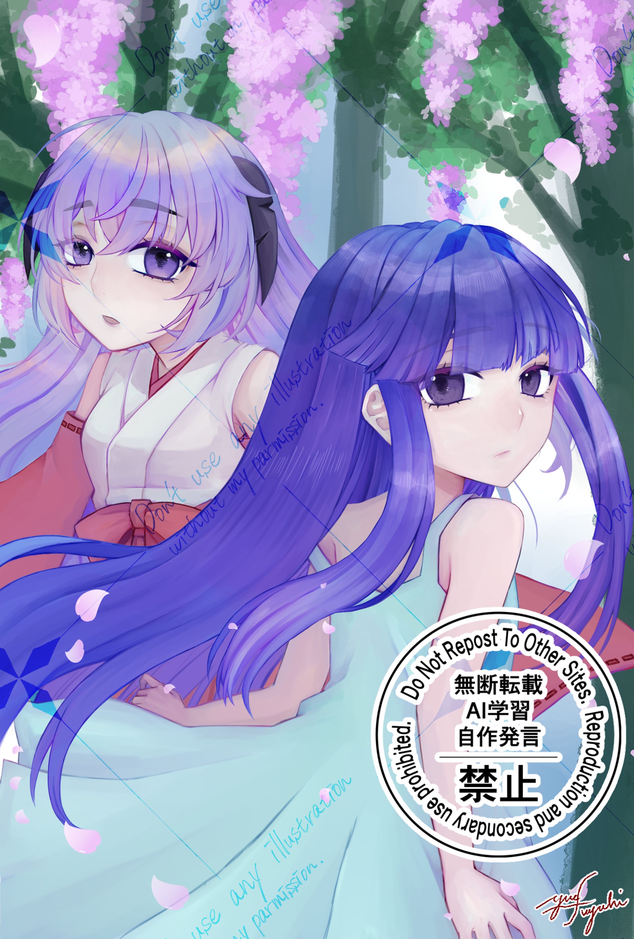 古手梨花+羽入   ひぐらしのなく頃に-1