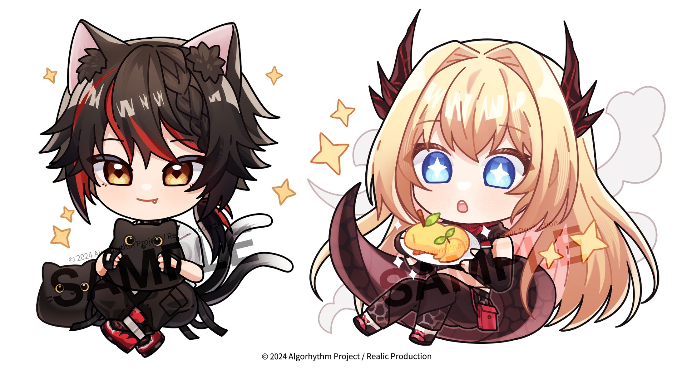 Commission : Keychain Illustration-1