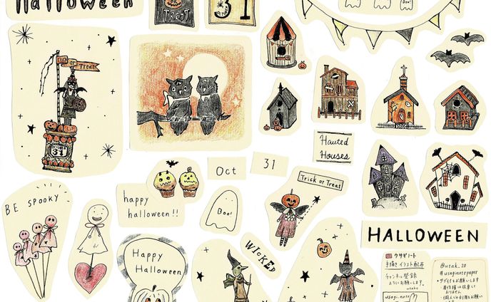 『ハロウィンイラスト』