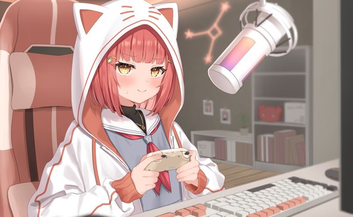 REPLAY LIVE 海田にこ様 活動用イラスト