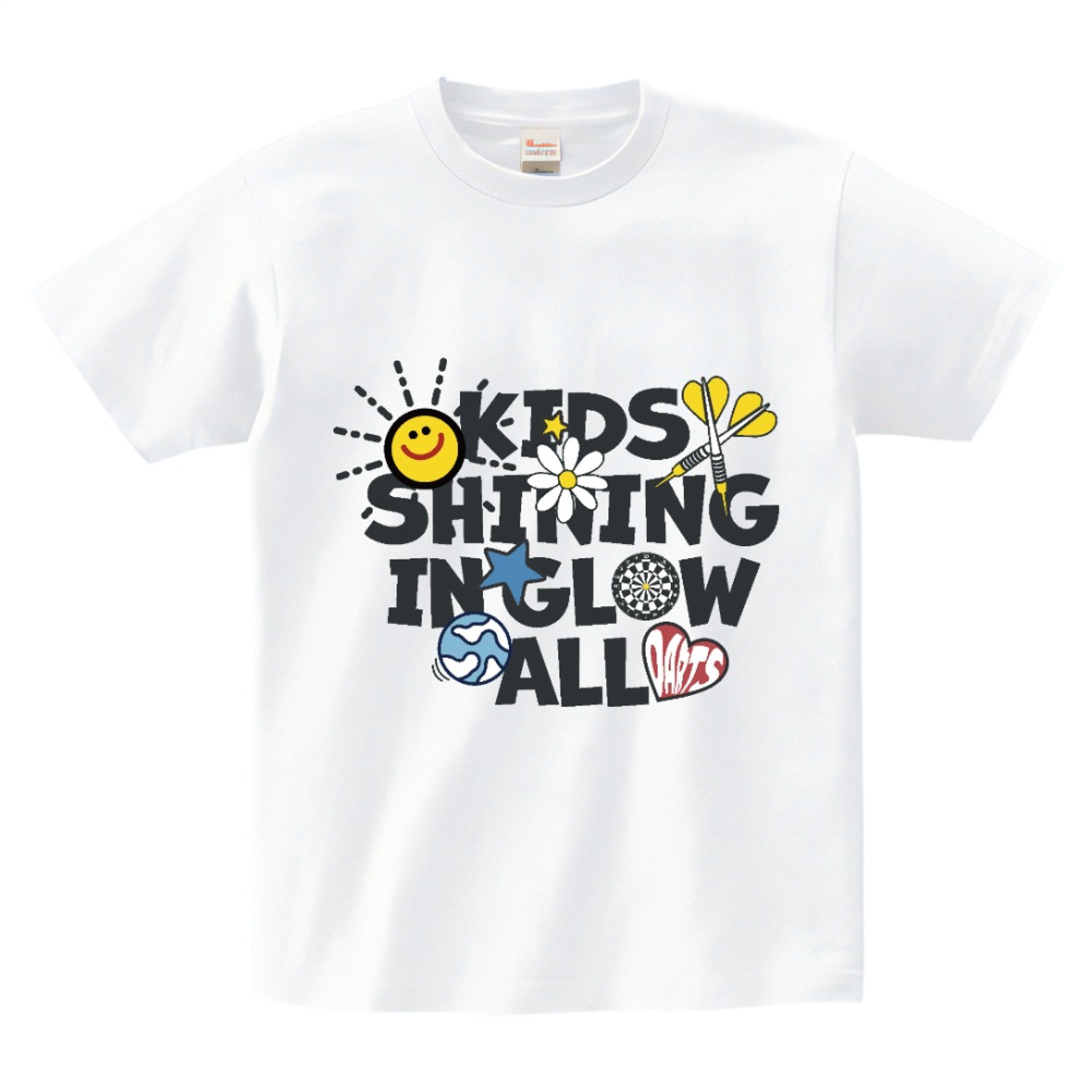 Tシャツ：ダーツ祭り-1