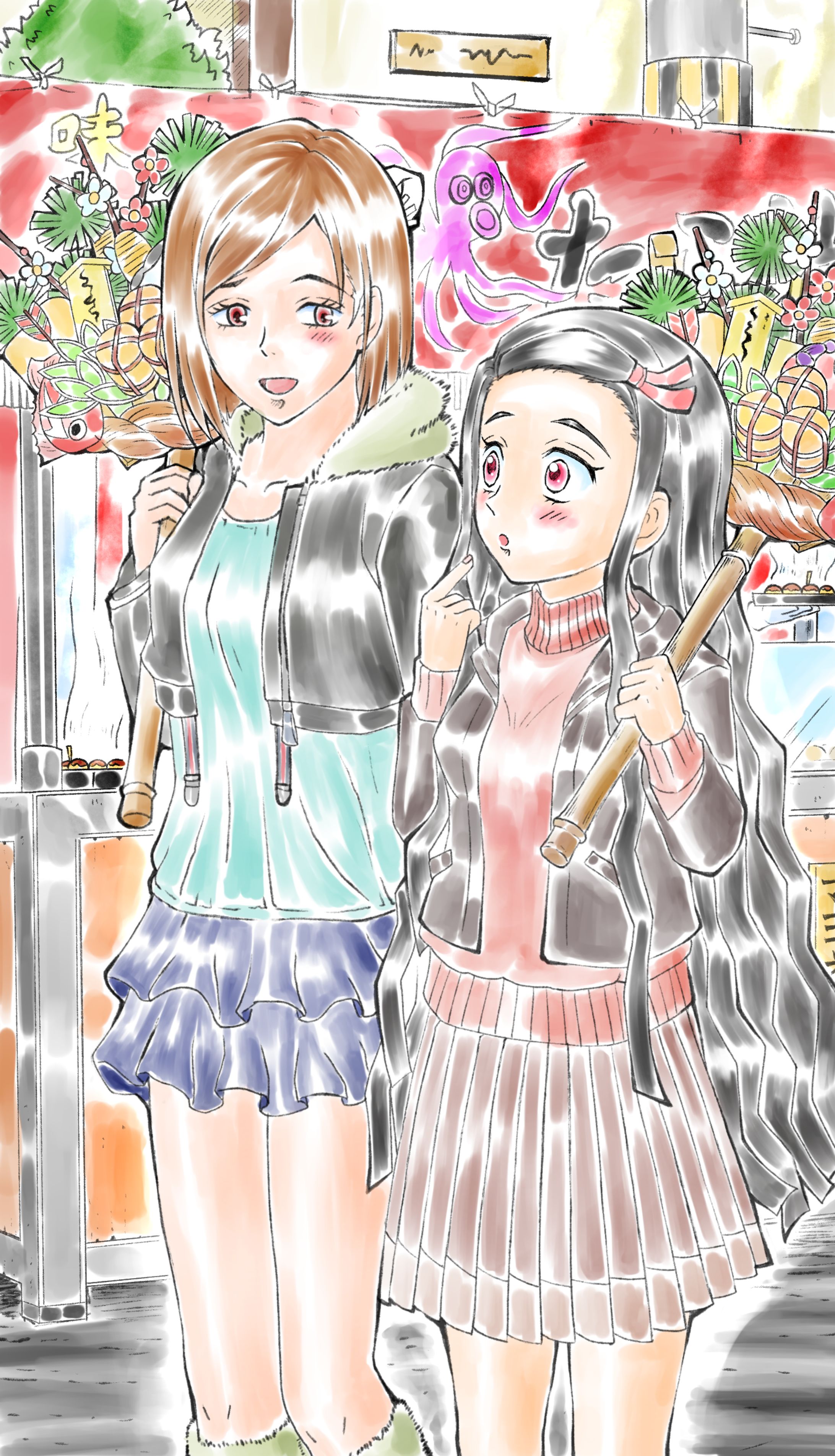 禰豆子野薔薇十日えびす-1