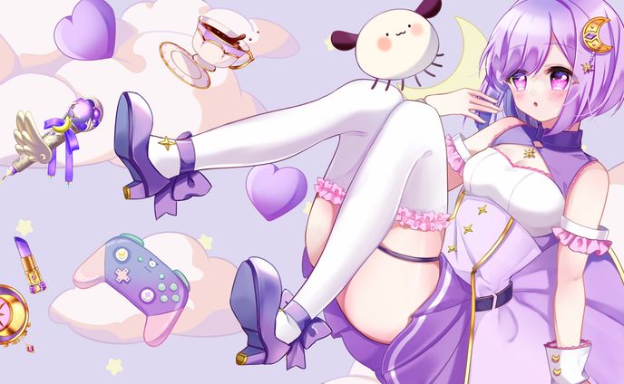 Vtuber神月天様｜オリジナルソングPVビジュアル