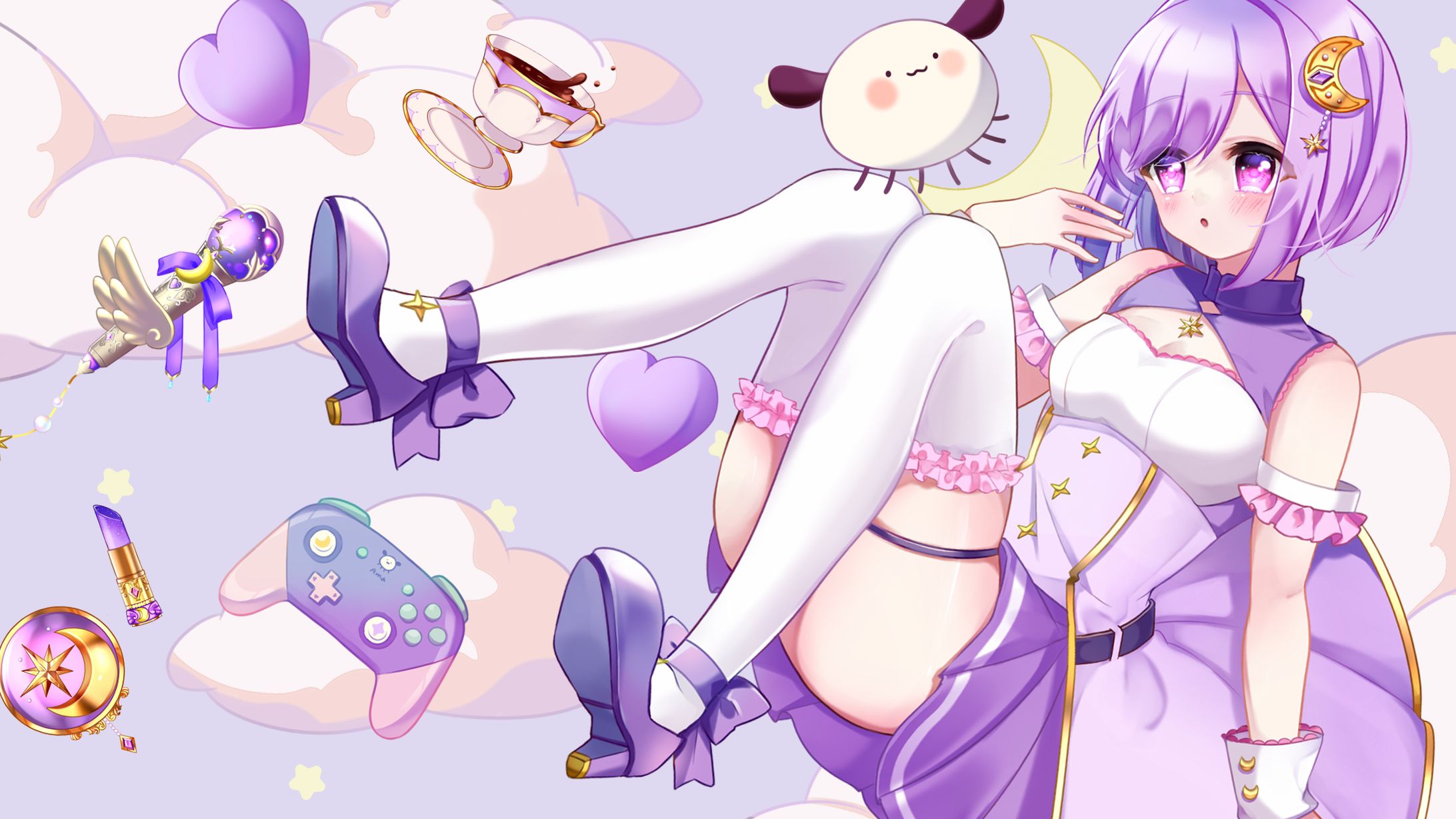 Vtuber神月天様｜オリジナルソングPVビジュアル-1