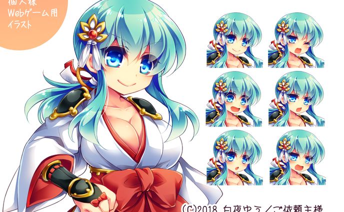 イラスト、漫画、男性キャラ