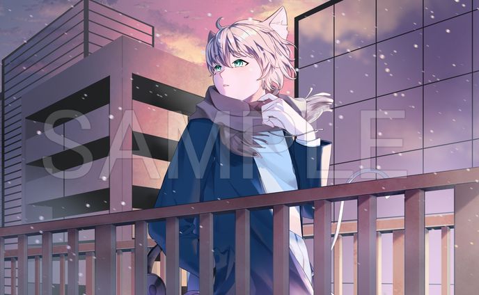 しろねこ様　歌ってみたイラスト 