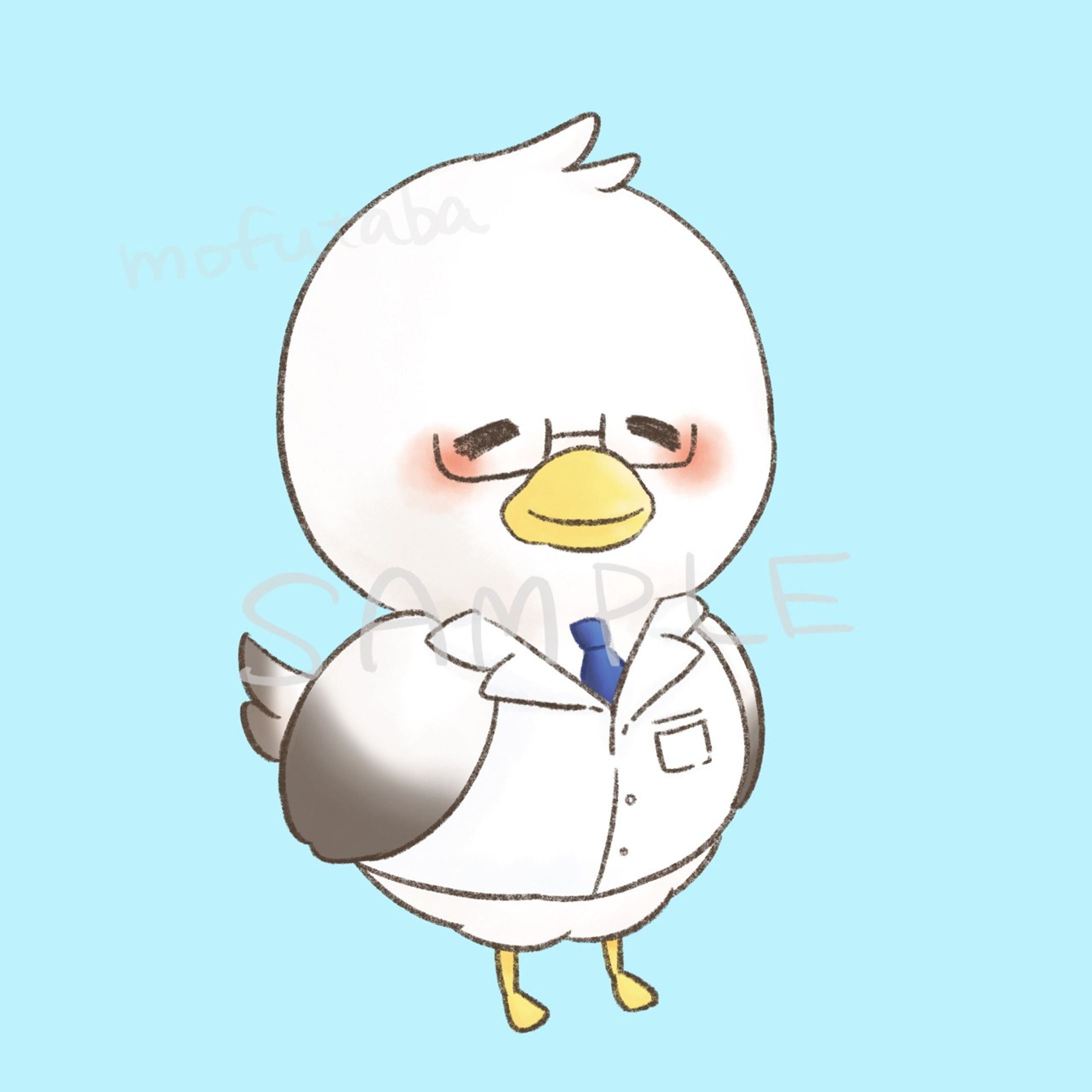 【オーダーイラスト】SNSアイコン（動物）-1