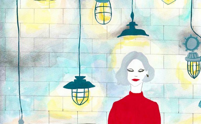 ー
Turn On The Light 💡 3
Town Hall Hotel

#lightingdesigner #watercoloursketch #aclyricpainting #bethnalgreen #illustration_daily #fashionillustrationoftheday #fashionmagazines #fudgemagazine #coolcolors #londonhotels #ukdesign #roku #ランプ #ランプシェード #雑誌 #イラストレーション #ファッションイラスト #ロンドン旅行 #ロンドン生活 #水彩画イラスト #灯 #挿絵