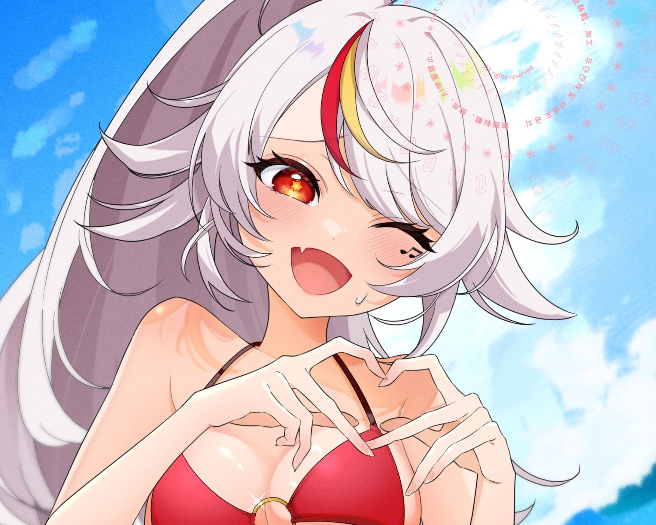 【Vtuber】凄井カプリ様/壁紙・立ち絵-1