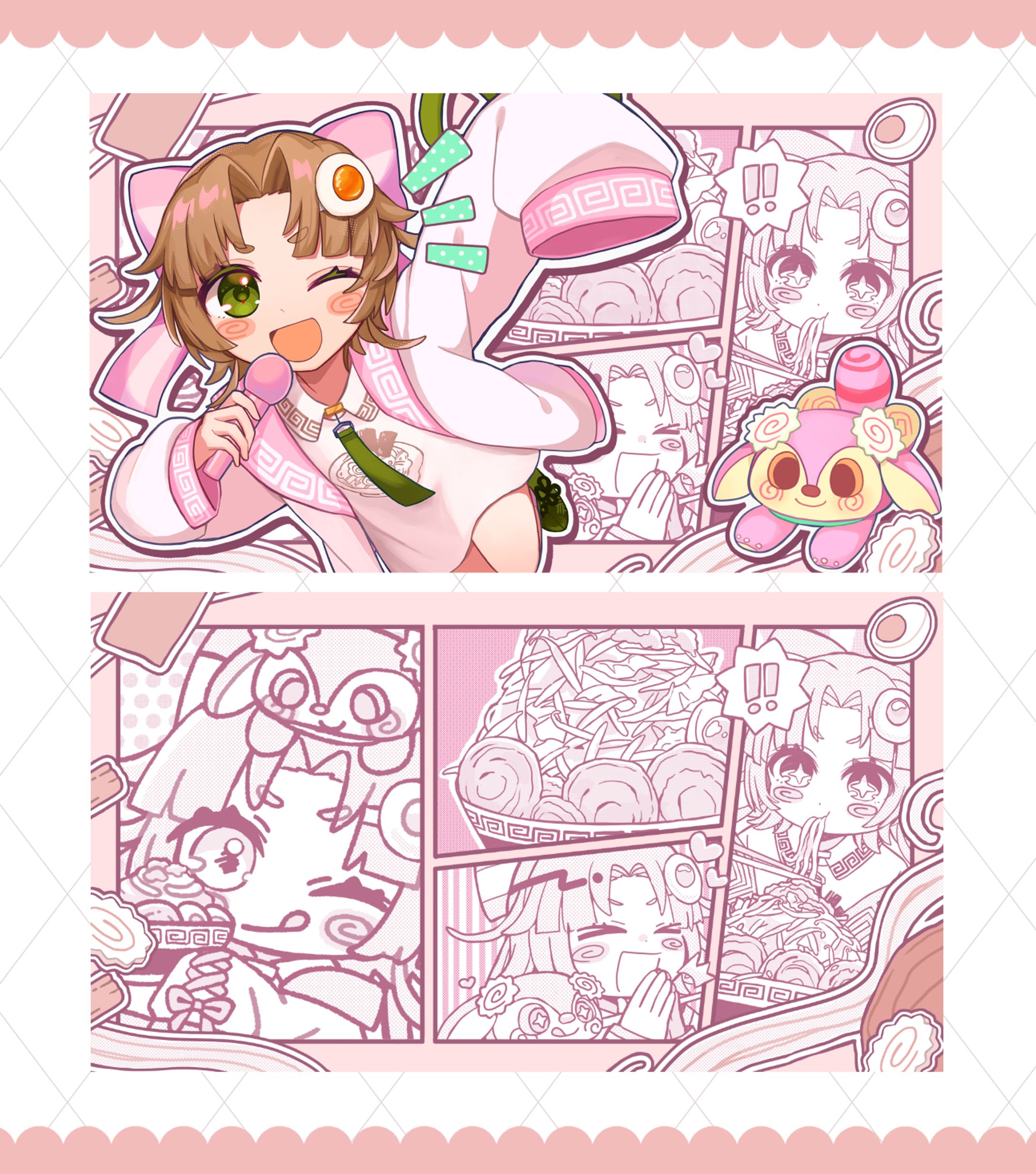 Vtuber味玉なると様 活動１周年記念キービジュアル-1