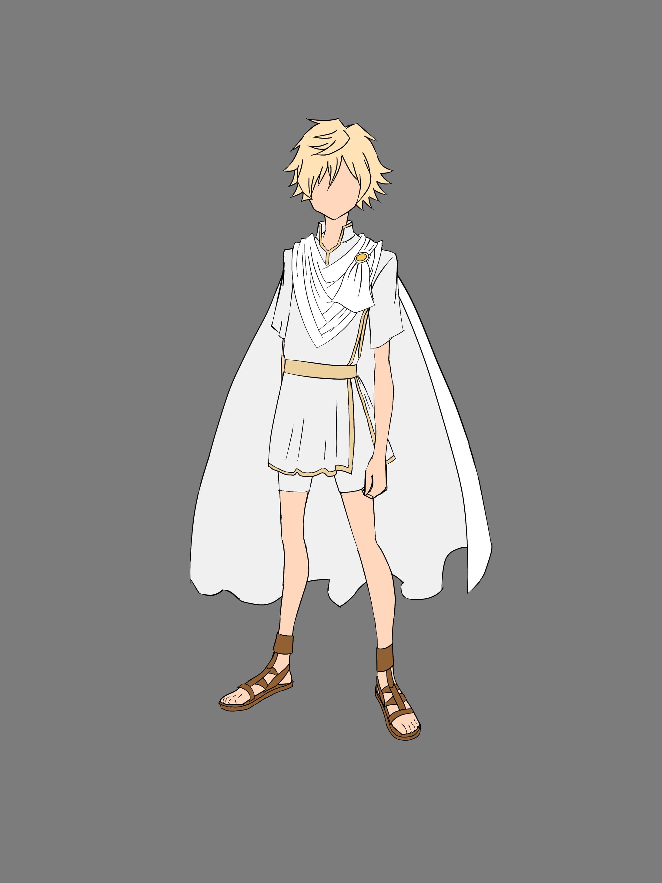 オリジナルアニメキャラクター　ルシエル　天使ver-1