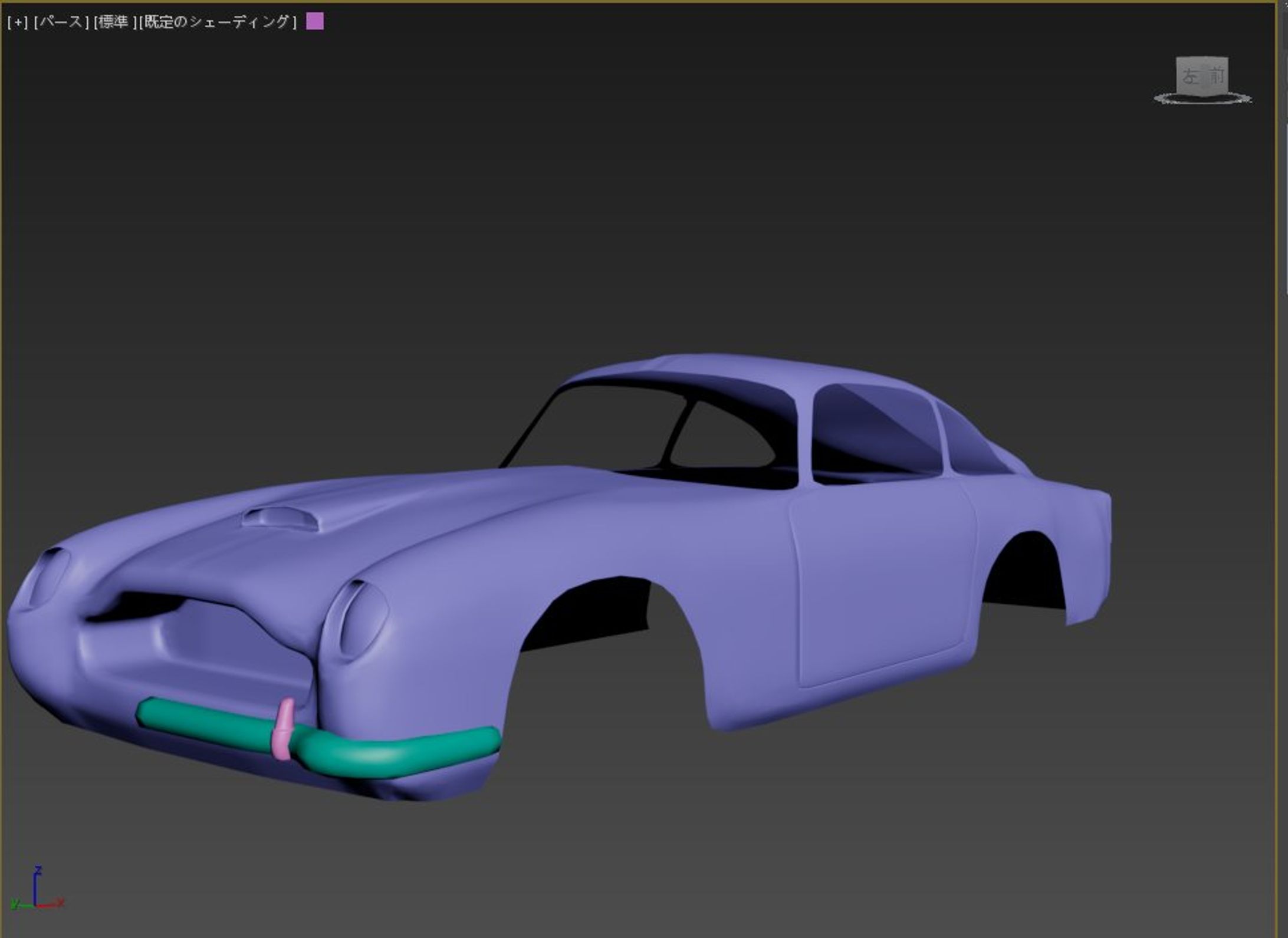 【制作中】ボンドカー（アストンマーティンDB5)-1