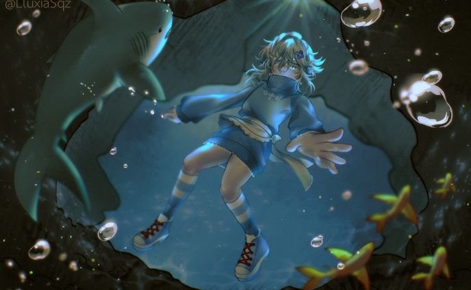 【illustration】Misha Under the sea