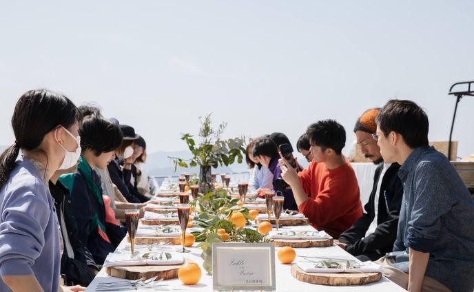 table in farm
