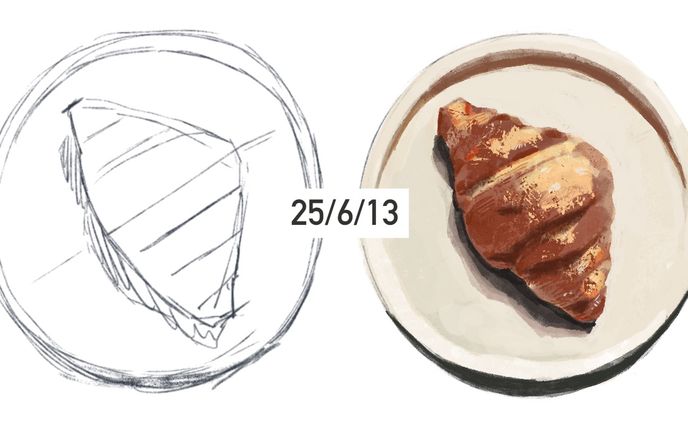 ドローイングと色模写