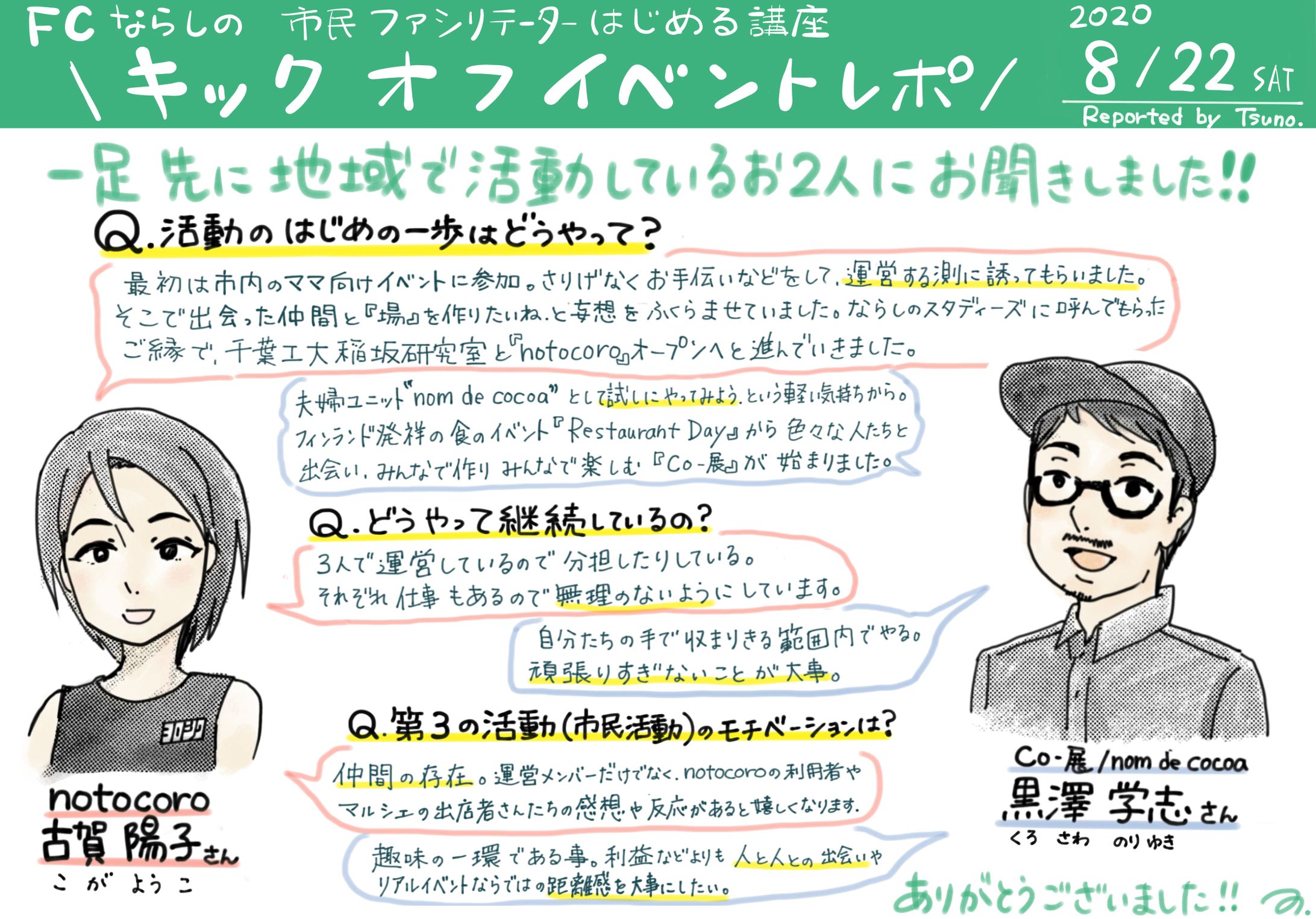 【グラレポ】はじめる講座2020夏〜秋-1
