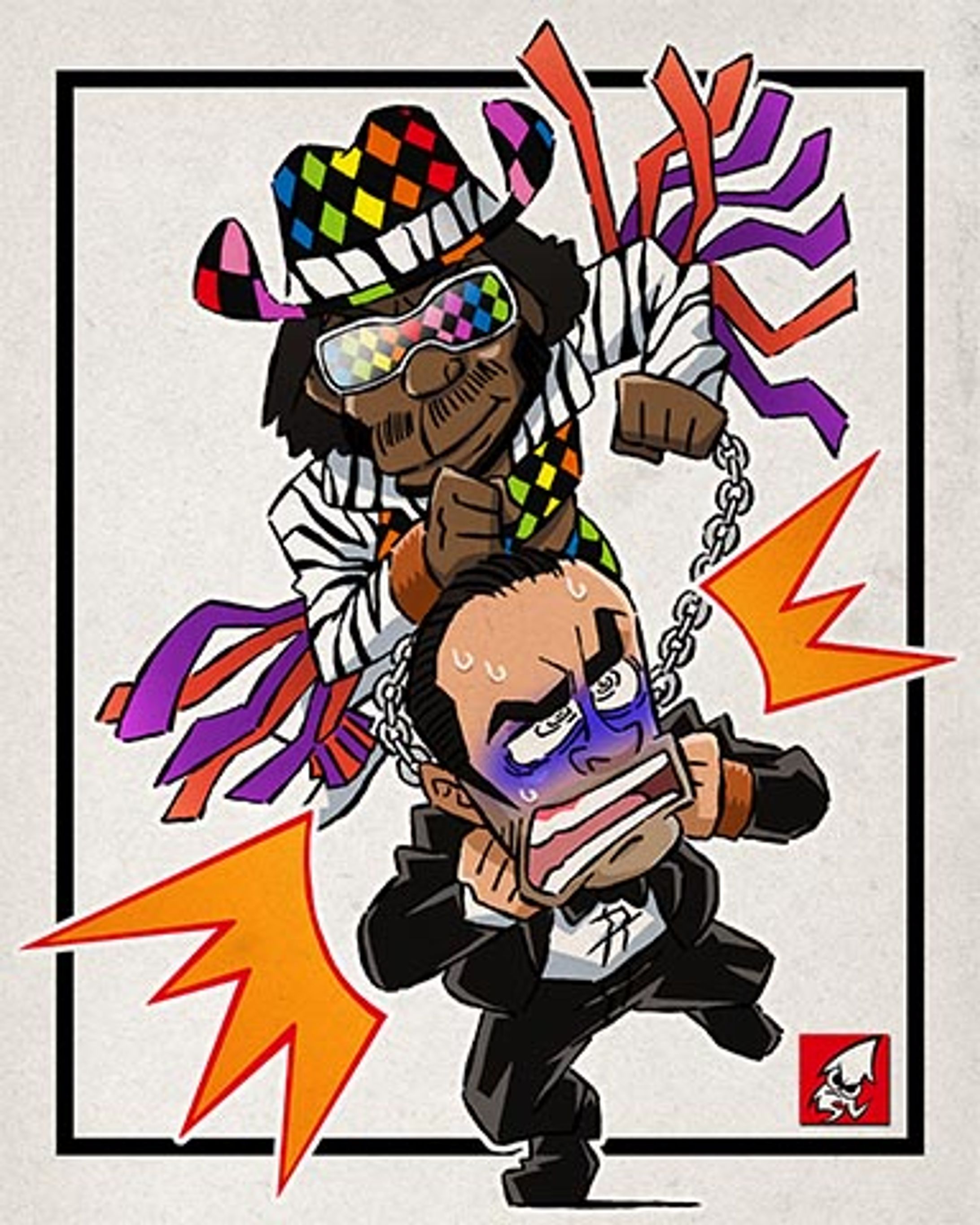 Black tie brawl (Sonjay Dutt vs. "Black Machismo" Jay Lethal)-1